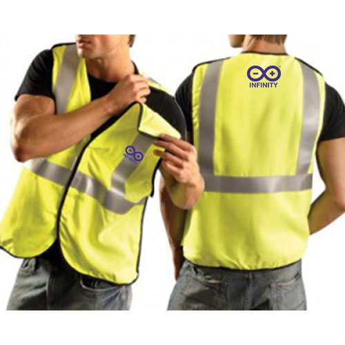 Custom Logo Reflective Work Vest